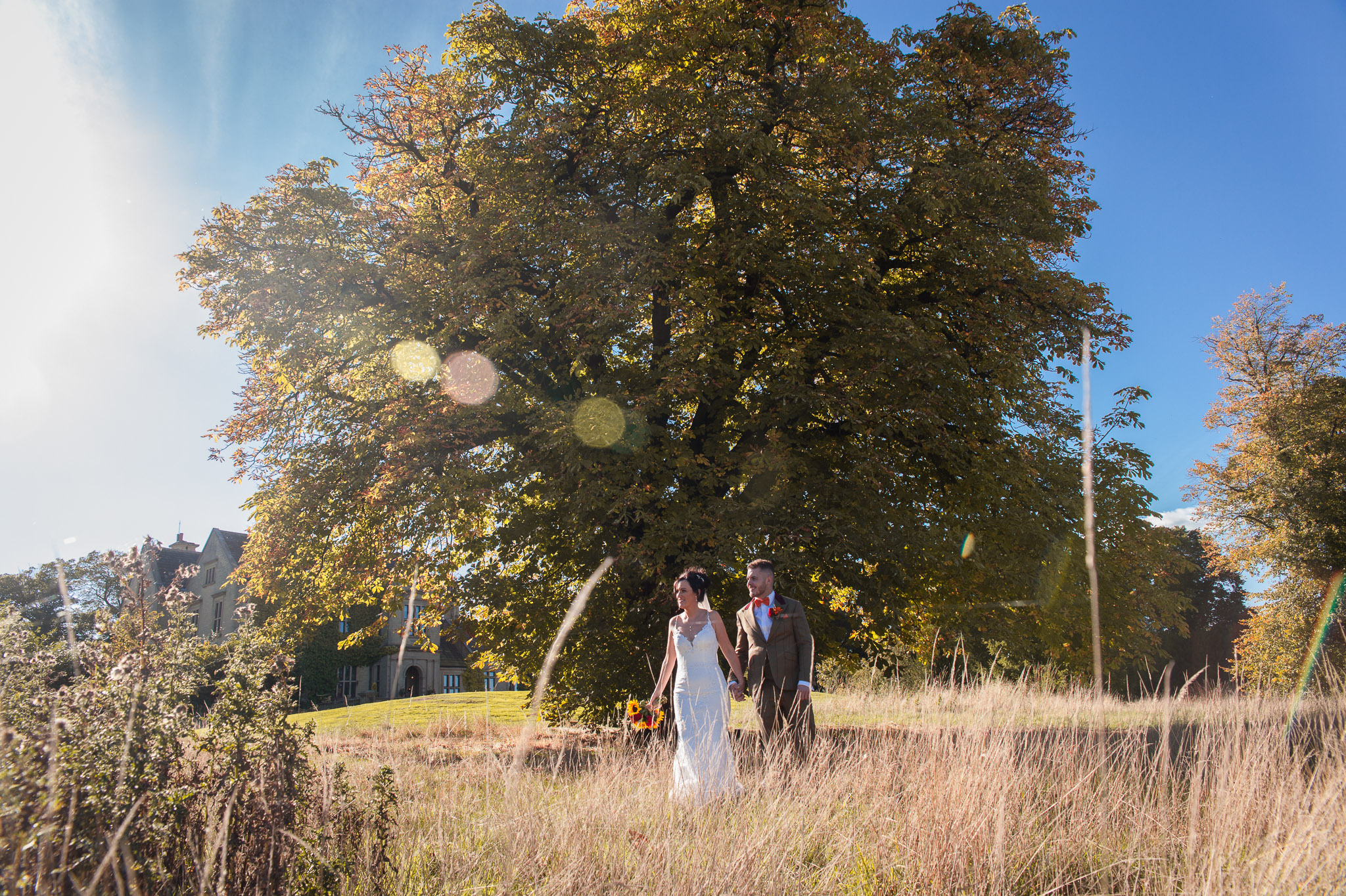 Featured wedding – Athena & Jack at Bagden Hall